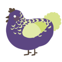 A overcast and lemon chicken with a half-lace pattern