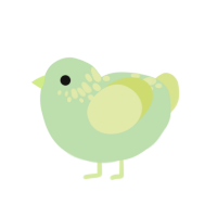 (unnamed), a gluppy and lemon chicken with a neck-speckle pattern