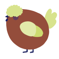 A russet and lemon chicken