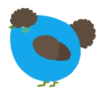 A sky and bark chicken
