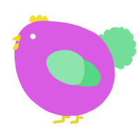 A orchid and spring chicken