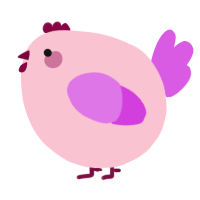 A rose and orchid chicken