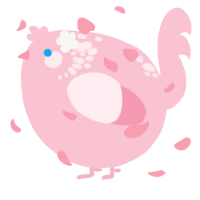 A rose chicken with a neck-speckle pattern