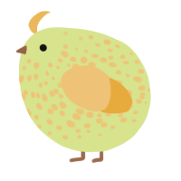 A lemon and honey chicken with a speckle pattern