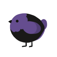 A sable and overcast chicken with a head pattern