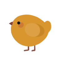 A orange chicken