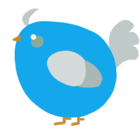 A sky and silver chicken