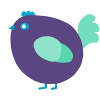 A overcast and mint chicken