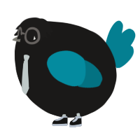 A sable and sea chicken