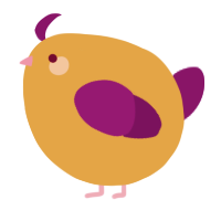 A orange and plum chicken