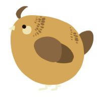 A ochre and bark chicken with a neck-band pattern