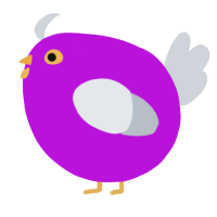 A amethyst and mist chicken