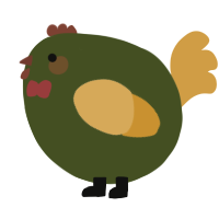 A olive and honey chicken