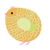 A honey and lemon chicken with a lace pattern
