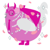A viridian and sable chicken with a half-bar pattern