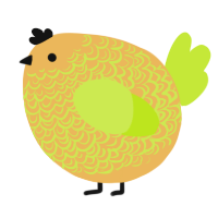 A honey and lime chicken with a double-lace pattern