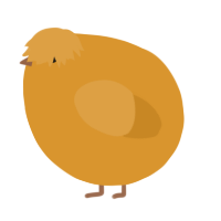 A orange chicken