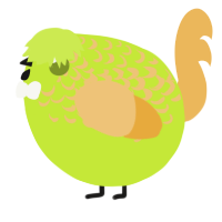 A lime and honey chicken with a half-lace pattern