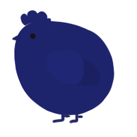 A navy chicken