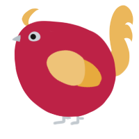 A crimson and honey chicken
