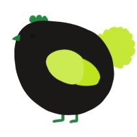 A sable and lime chicken