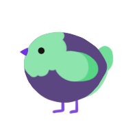 A overcast and spring chicken with a head pattern
