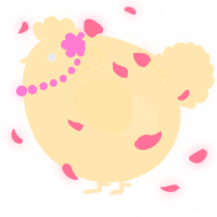 A tumblr chicken with a neck-speckle pattern