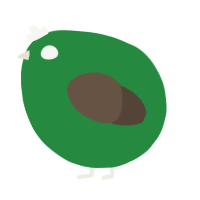 A viridian and bark chicken