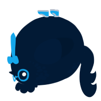 A tumblr chicken with a neck-speckle pattern