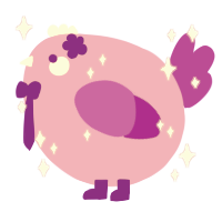 A orchid and amethyst chicken