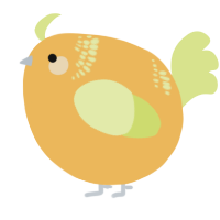 A honey and lemon chicken with a neck-band pattern
