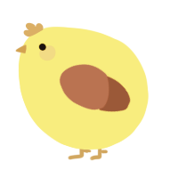 A yellow and russet chicken