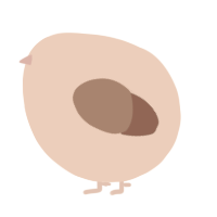 A pink and red chicken