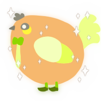 A beige and apple chicken