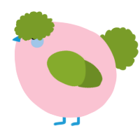 A rose and chartreuse chicken