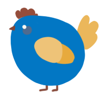 A sapphire and honey chicken