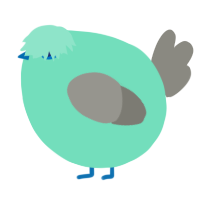 A mint and ash chicken