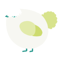A white and lemon chicken