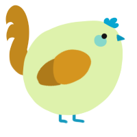 A apple and ochre chicken