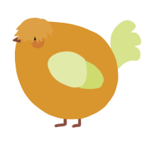 A orange and lemon chicken
