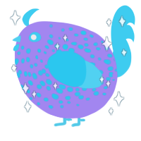 A olive and russet chicken with a speckle pattern