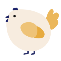 A cream and honey chicken