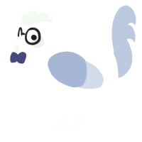 A olive and ochre chicken
