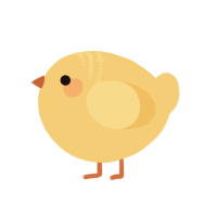 A honey chicken with a neck-band pattern