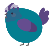 A sea and overcast chicken