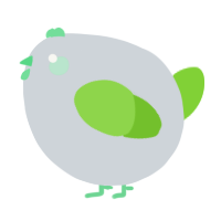 A mist and grass chicken