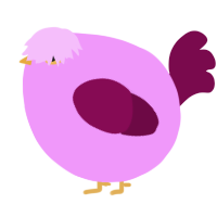 A lavender and wine chicken