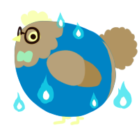 A sapphire and ash chicken with a head pattern