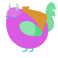 A orchid and spring chicken