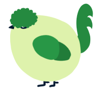 A apple and viridian chicken